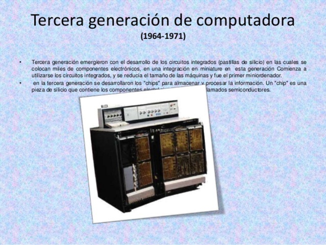 Tercera Generacion