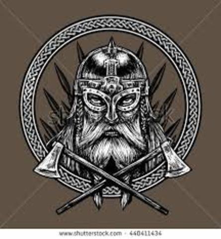 First recorded Viking raid