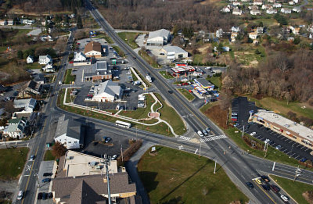 The Lancaster Pike is completed