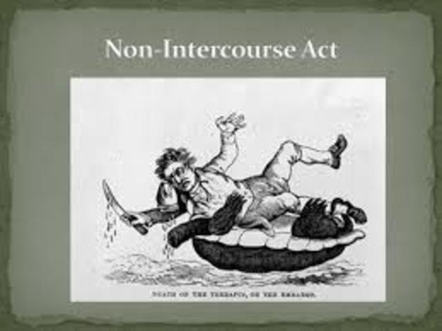 Congress Passes the Non-Intercourse Act