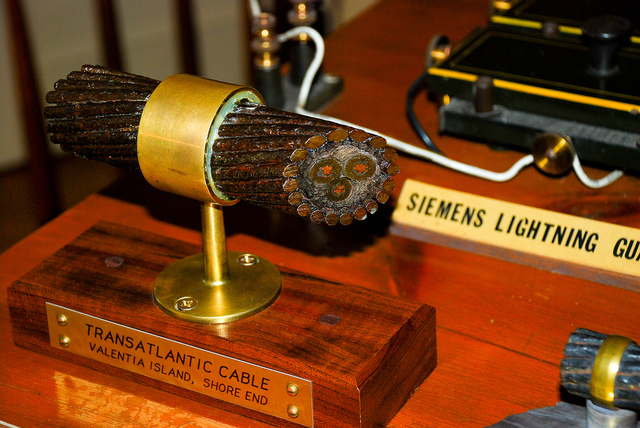 Trans-Atlantic cable