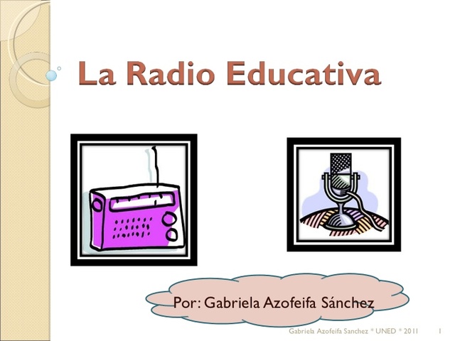RADIO EDUCATIVA