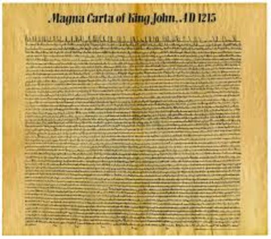 4.  The Magna Carta