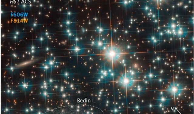 Hubble discovers a new galaxy