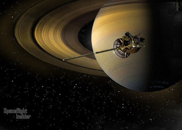 Cassini orbiter