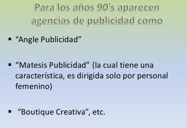 1990- Década de los 90´