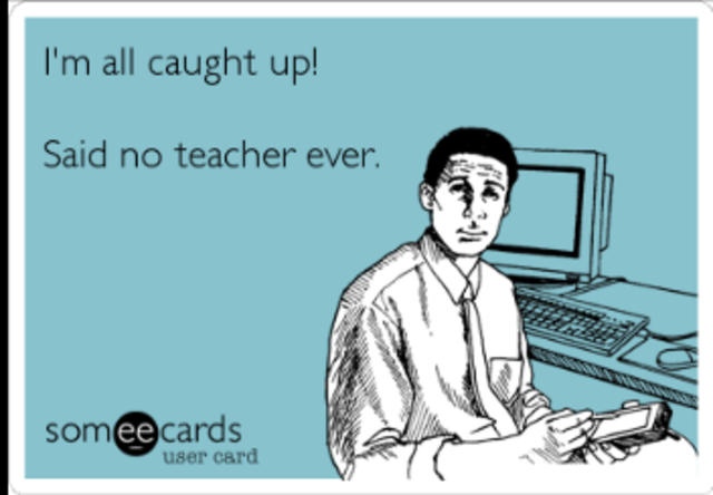 My seventeenth year of teaching