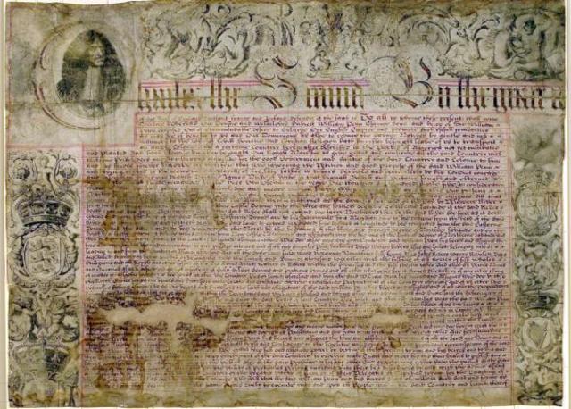 William Penn is granted the charter for Pennsylvania