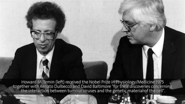 Howard Temin y David Baltimore ganan Nobel