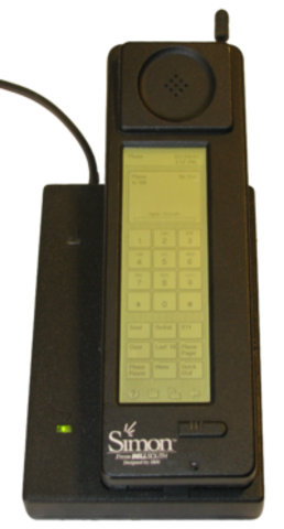 PRIMER TELEFONO PDA BELLSOUTH/IBM SIMON PERSONAL COMMUNICATOR