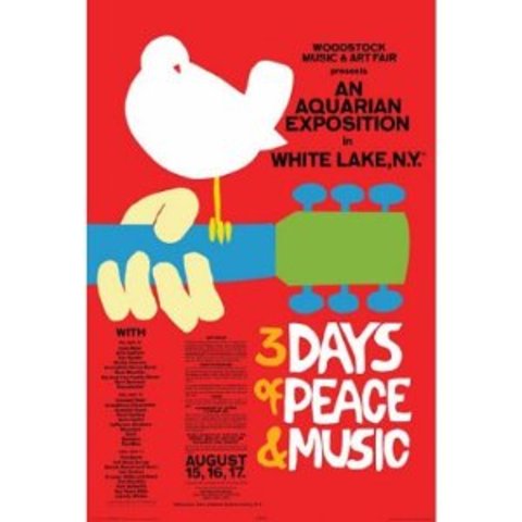 500,000 gather at Woodstock for three days, changed the world