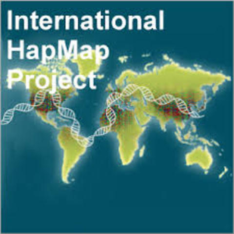 Inicio del proyecto HapMap.