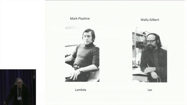 Mark Ptashne y Walter Gilbert