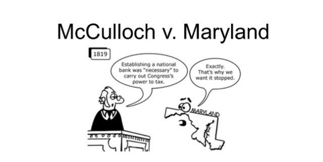 McCulloch v. Maryland