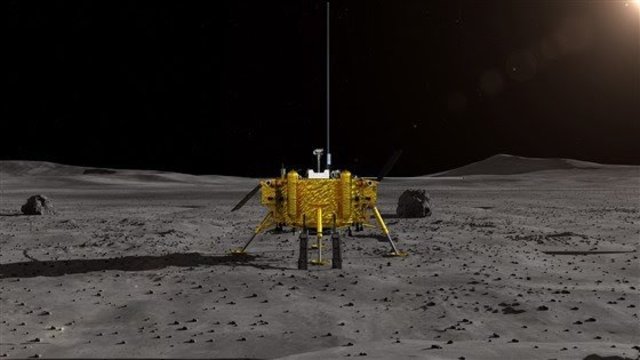 China Lands on The Dark Side of The Moon