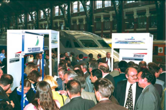 INAUGURATION DE LA LIGNE TGV LILLE-PARIS