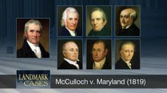 McCulloch vs. Maryland
