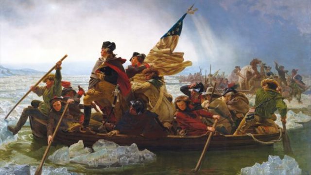 Washington's Christmas Night surprise attack