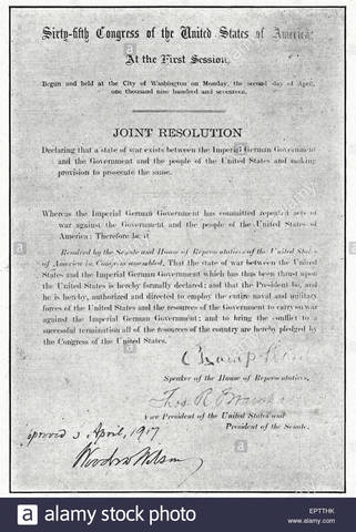 Declaration of War Against Germany