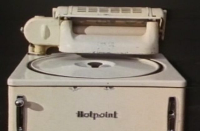 Lavadoras con rodillos para escurrir la ropa.