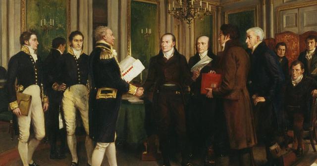 Treaty of Ghent was signed