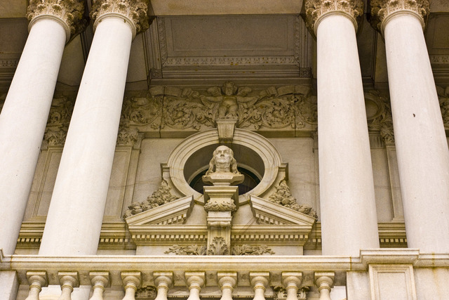 Ben Franklin Founds the first public library in Philadelphia