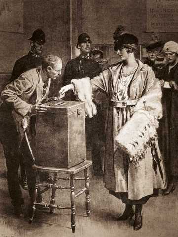 Se podía votar en Inglaterra