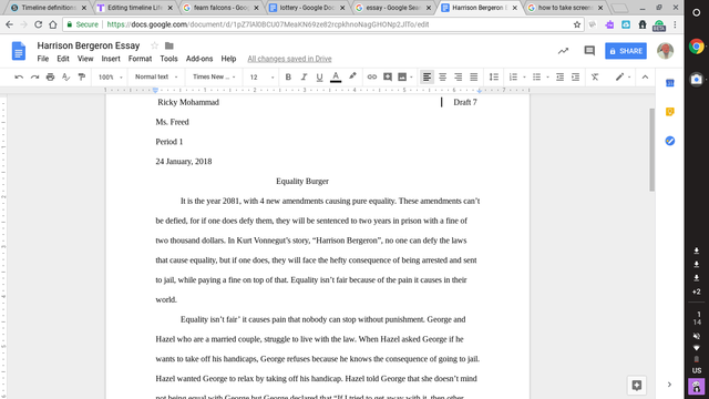First Essay
