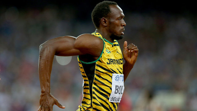 Usain Bolt is the fastest man in the world!