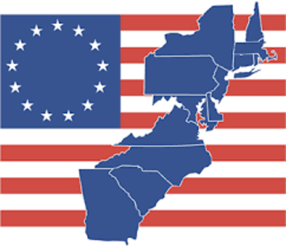 The Thireteen English Coloines