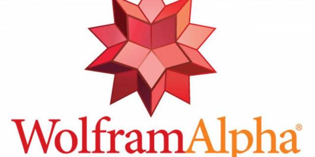 Wolfram Alpha.