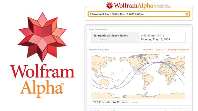 Lanzamiento del servicio de Wolfram Alpha.