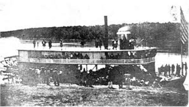 U.S Constit. Adopted John Fitch invents steamboat