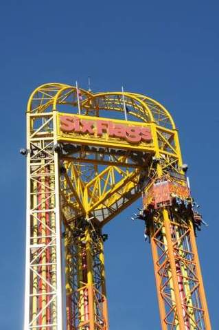 One day in Six Flags