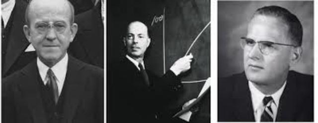 Oswald Theodore Avery, Colin MacLeod & Maclyn McCarty: Demostración de que el "principio transformador" era ADN.