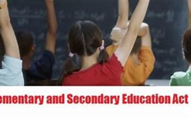 Elementary and Secondary Education Act (ESEA)