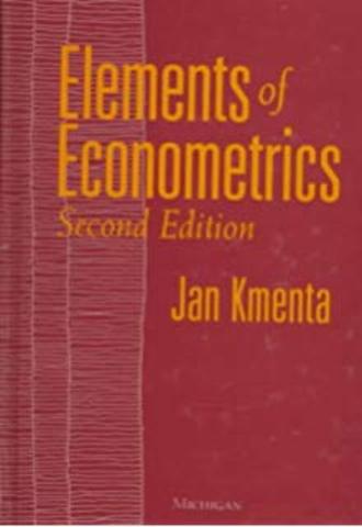Elements of Econometrics