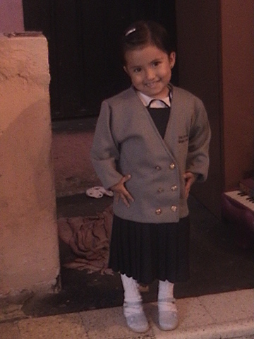 My first day in school