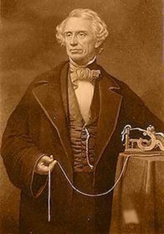 Samuel Morse Desarrollo la idea del telegrafo