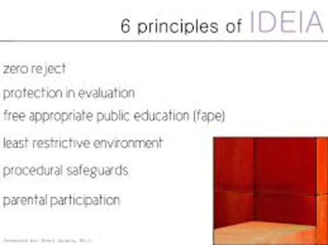 Individuals with Disabilities Education Improvement Act (IDEIA)