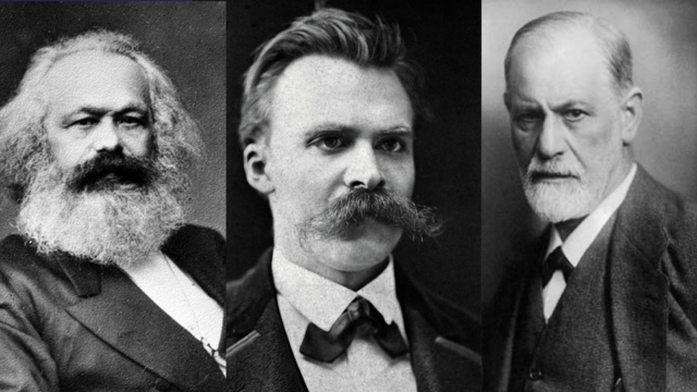 Marx, Nietzsche y Freud