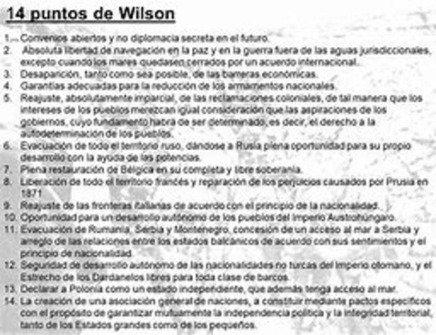 Catorce puntos de Wilson