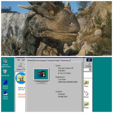 Se crea el primer personaje generado por ordenador y sale a la venta el Windows 95