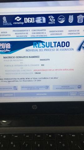 I did my high school exam "comipems"