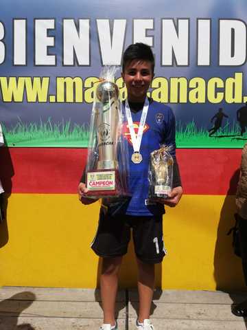 My first considerable achievement in football