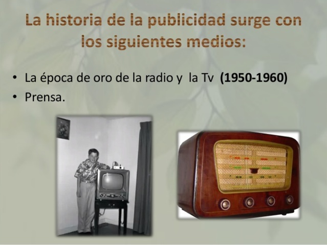 Época de  oro de la  radio y televisión