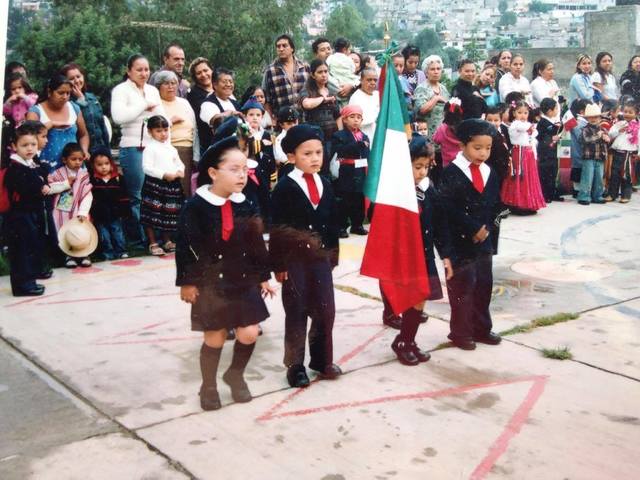 My first time wearing glasses.