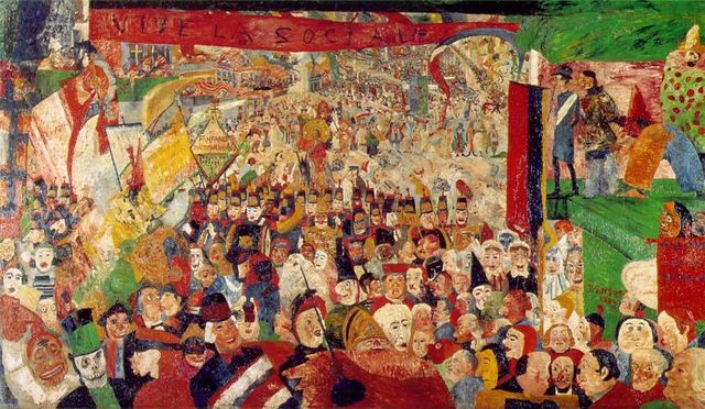 Ensor: L'entrata di Cristo a Buxelles