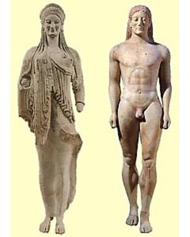 Escultura período Arcaico