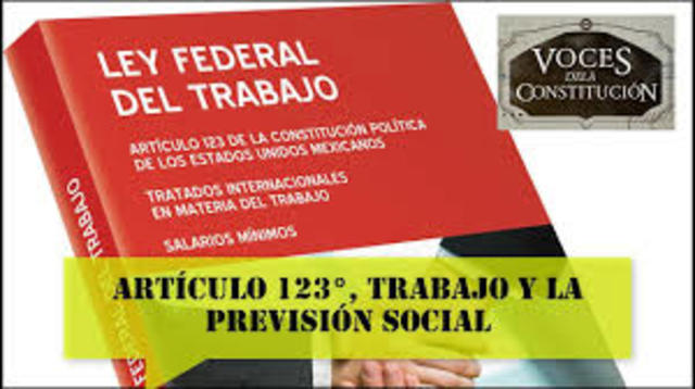 Articulo 123 Constitucional